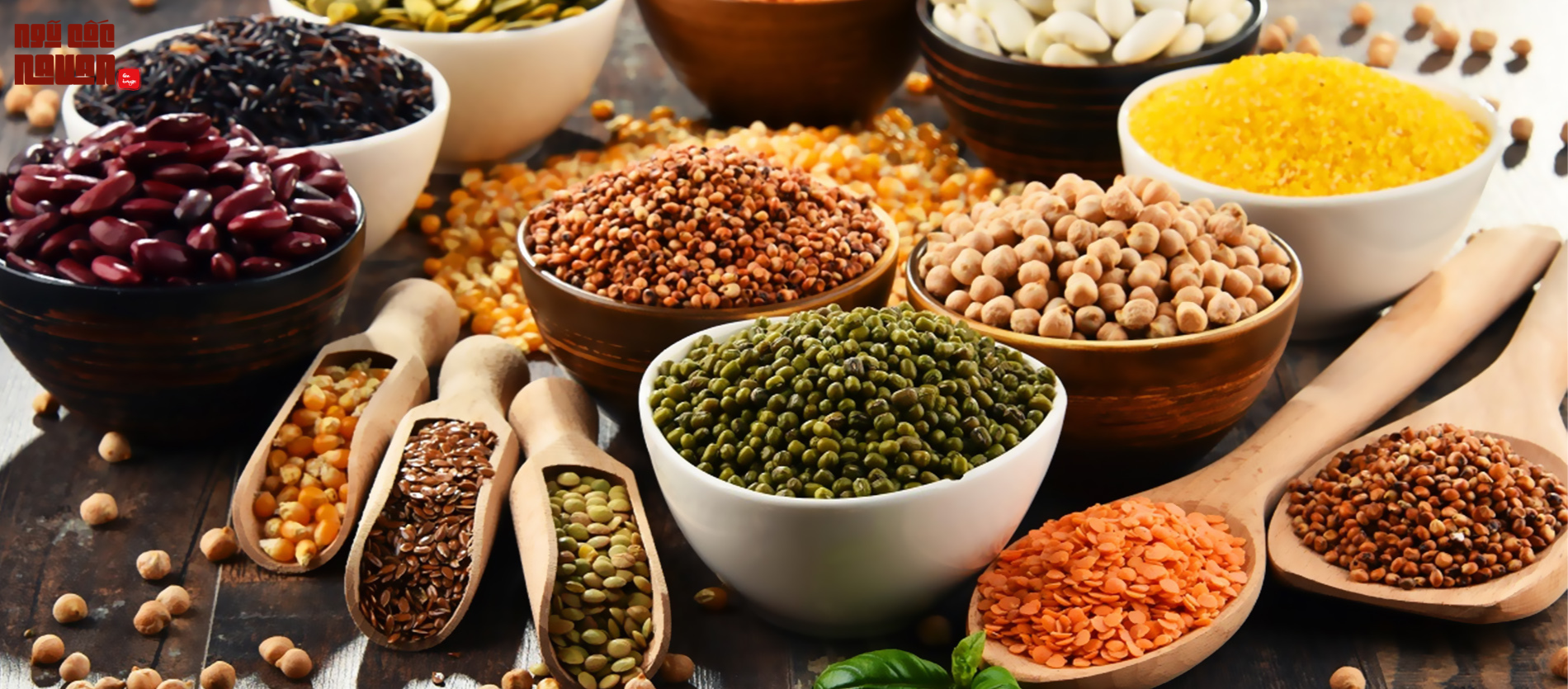 Ngũ cốc được làm từ 5 loại hạt tự nhiên giàu dinh dưỡng 