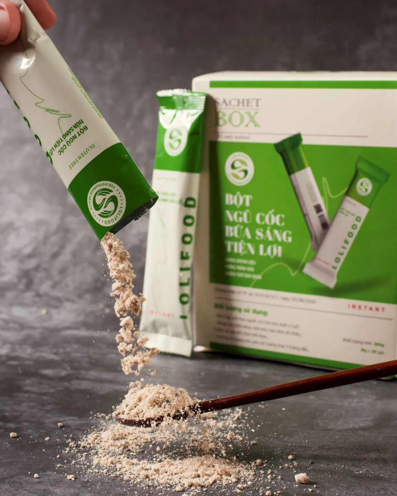 BỘT ĂN SÁNG NGŨ CỐC TIỆN LỢI LOLIFOOD BỘT ĂN SÁNG NGŨ CỐC TIỆN LỢI LOLIFOOD